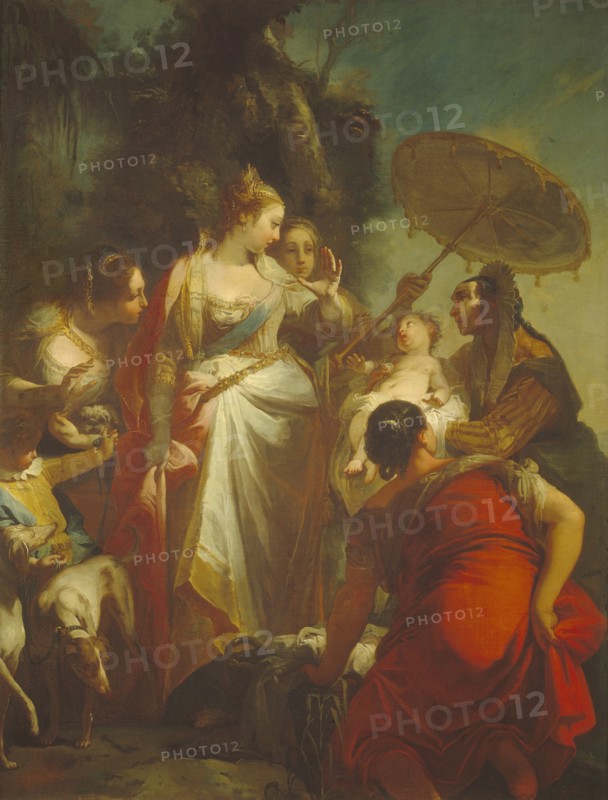 The Finding of Moses, 1730s. Artist: Crosato, Giovanni Battista (c. 1697-1758)