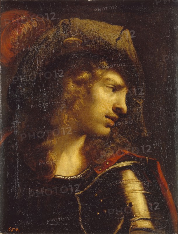 Head of the young warrior. Artist: Pietro della Vecchia (1603-1678)