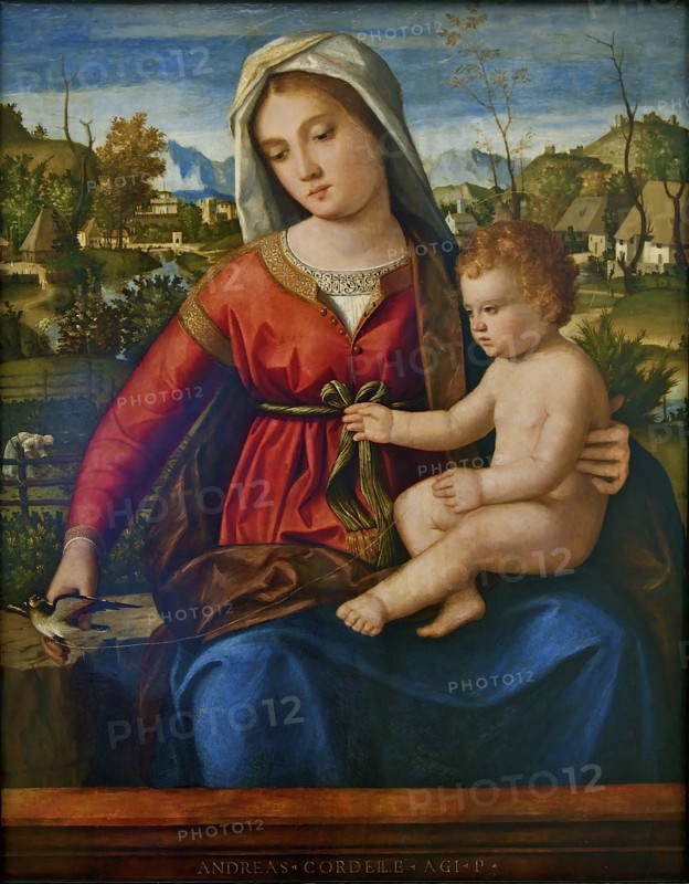 Virgin and Child. Artist: Previtali, Andrea (ca 1480-1528)