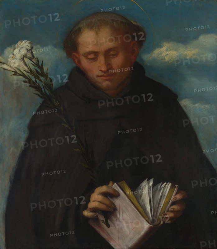 Saint Filippo Benizzi, ca 1524. Artist: Romanino, Gerolamo (1485/6-1566)
