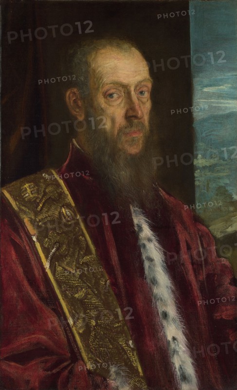 Portrait of Vincenzo Morosini, ca. 1575. Artist: Tintoretto, Jacopo (1518-1594)