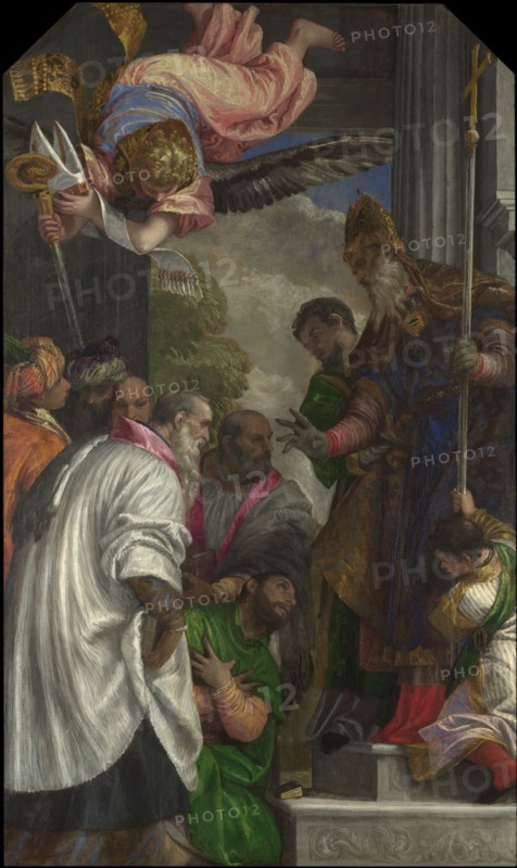 The Consecration of Saint Nicholas, 1562. Artist: Veronese, Paolo (1528-1588)