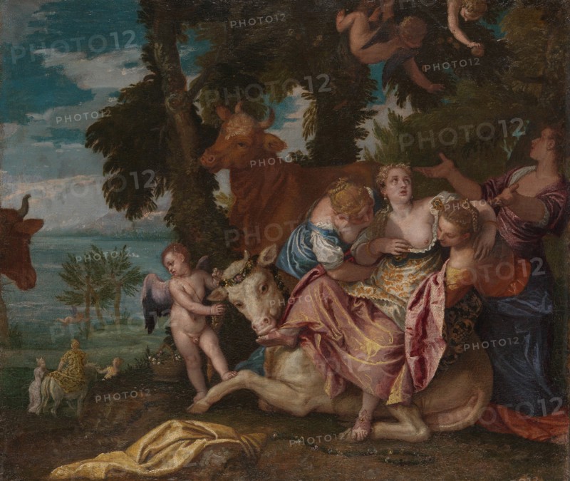 The Rape of Europa, c. 1570. Artist: Veronese, Paolo (1528-1588)