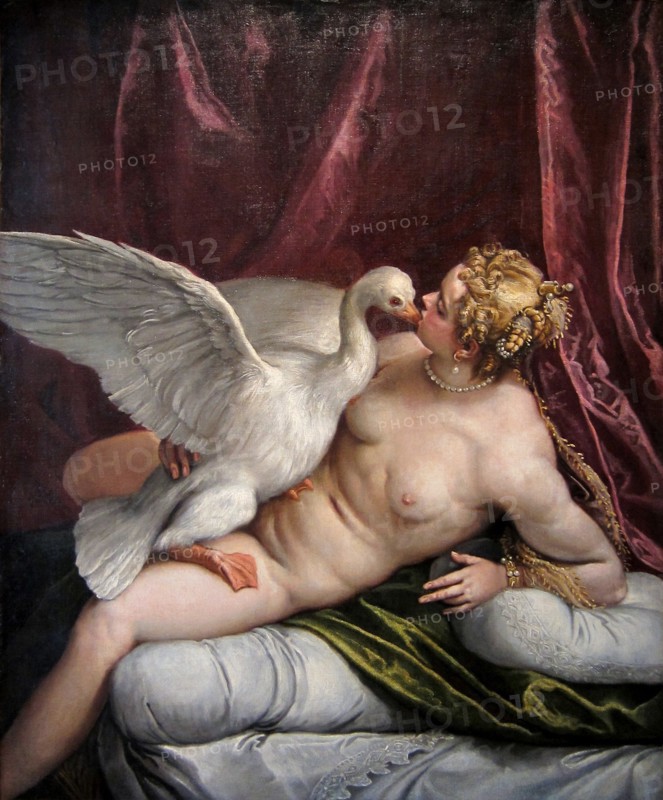 Leda and the Swan, 1585. Artist: Veronese, Paolo (1528-1588)