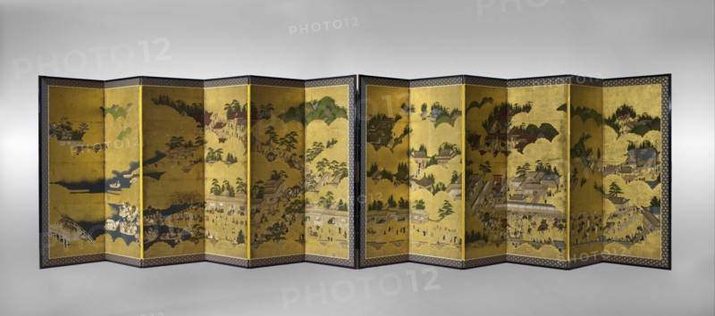 Hie Sanno Sairei-Zu, 17th century. Artist: Anonymous