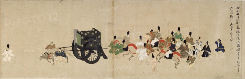 Illustrated Tale of the Heiji Civil War (The Imperial Visit to Rokuhara) 5 scroll, 13th century. Artist: Anonymous