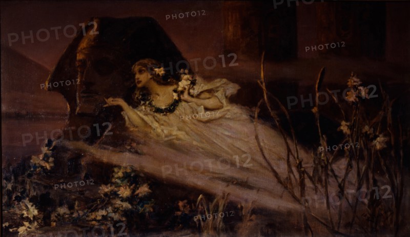 Fog of the Nile. Artist: Kotarbinsky, Vasilii (Wilhelm) Alexandrovich (1849-1921)