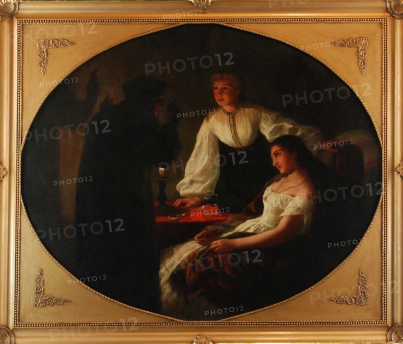 Fortune-telling, 1867. Artist: Siemiradzki, Henryk (1843-1902)