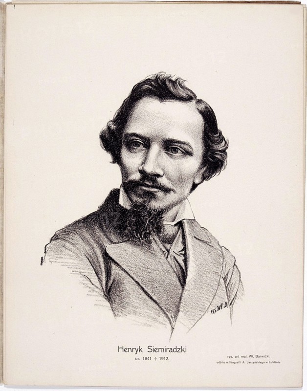 Henryk Siemiradzki (1843-1902), 1917. Artist: Barwicki, Wladyslaw (1865-1933)