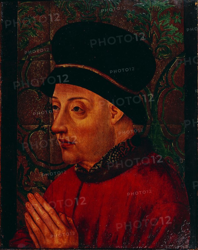 Portrait of King John I of Portugal (1357-1433), Early 15th cen.. Artist: Anonymous