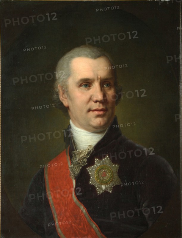 Portrait of Alexei Cyprian Rokosowski, before 1804. Artist: Borovikovsky, Vladimir Lukich (1757-1825)