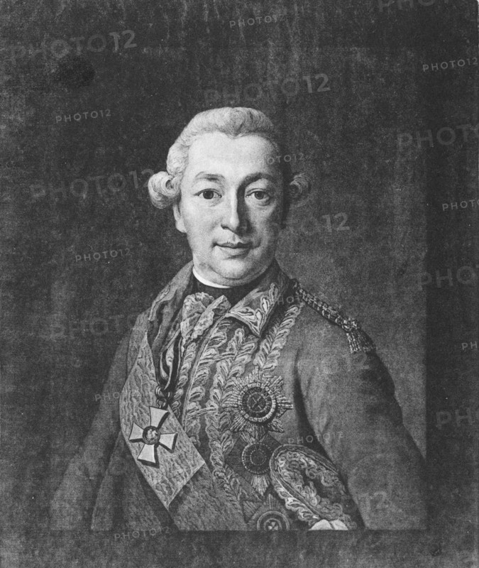 Portrait of Count Ivan Petrovich Saltykov (1730?1805), Mid of the 18th cen.. Artist: Anonymous