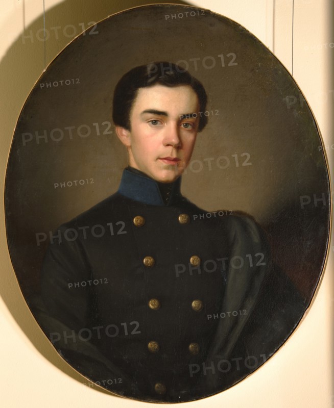 Portrait of Prince Alexander Mikhailovich Golitsyn (1838-1919), 1850s. Artist: Anonymous