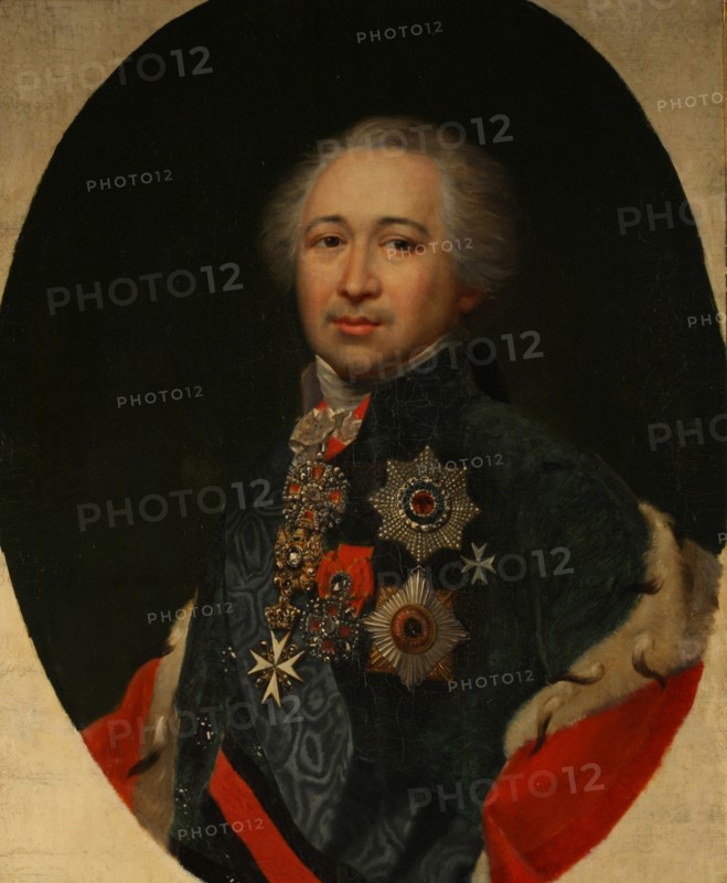 Portrait of Prince Alexander Kurakin (1752-1818), 1810s. Artist: Anonymous