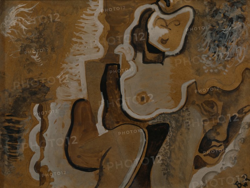 Abstract Composition, c. 1913. Artist: Baranov-Rossiné, Vladimir Davidovich (1888-1942)