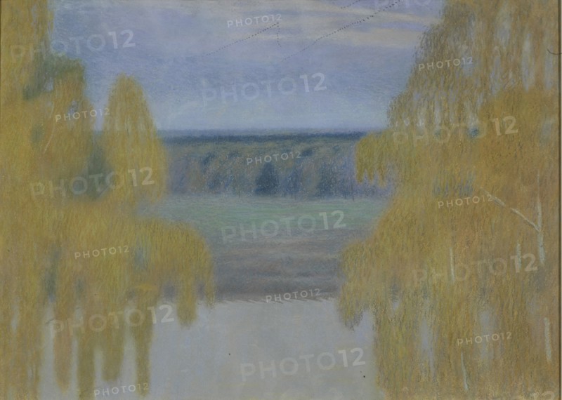 Autumn, 1905. Artist: Borisov-Musatov, Viktor Elpidiforovich (1870-1905)