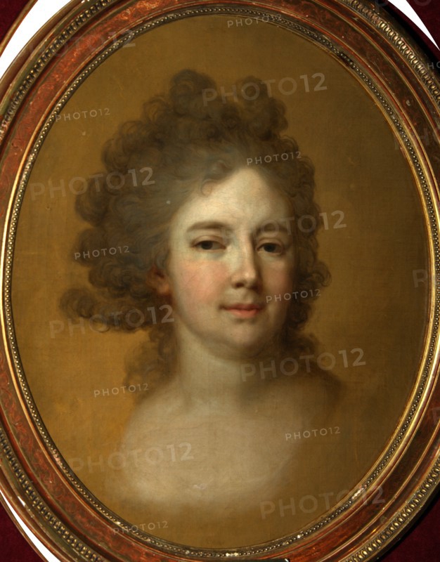 Portrait of Empress Maria Feodorovna (Sophie Dorothea of Württemberg) (1759-1828), 1796. Artist: Borovikovsky, Vladimir Lukich (1757-1825)