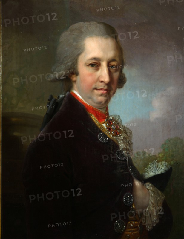 Portrait of Ivan Mikhailovich Yakovlev, 1800. Artist: Borovikovsky, Vladimir Lukich (1757-1825)