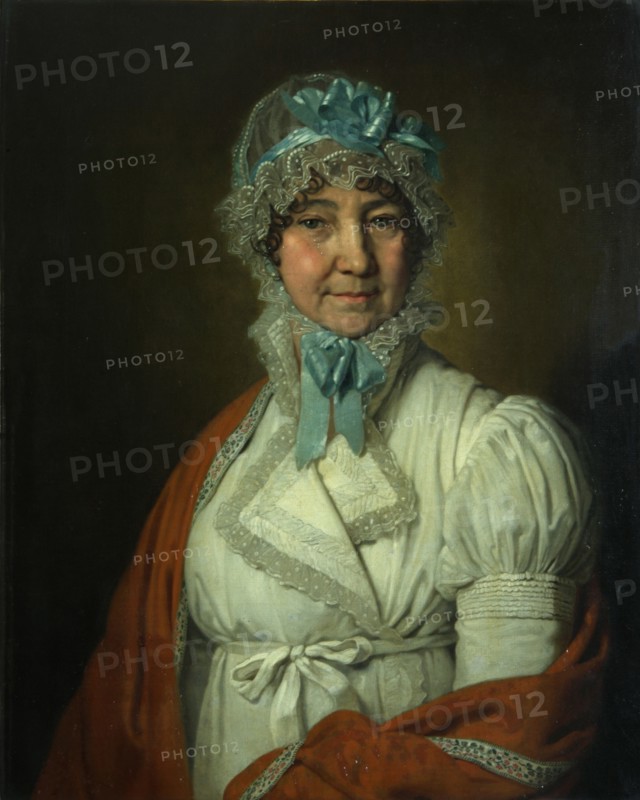 Portrait of Nadezhda Ivanovna Dubovitskaya, 1809. Artist: Borovikovsky, Vladimir Lukich (1757-1825)