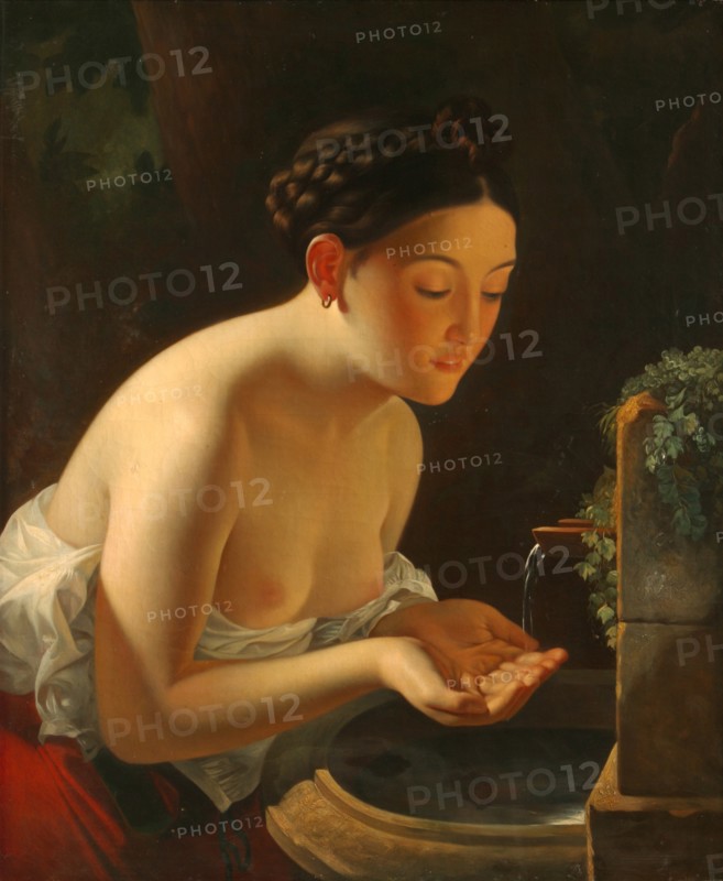 Italian Morning. Artist: Briullov, Karl Pavlovich (1799-1852)