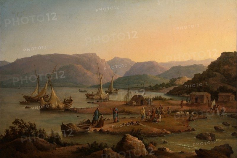 The Calling of the First Apostles, 1866. Artist: Chernetsov, Nikanor Grigoryevich (1805-1879)