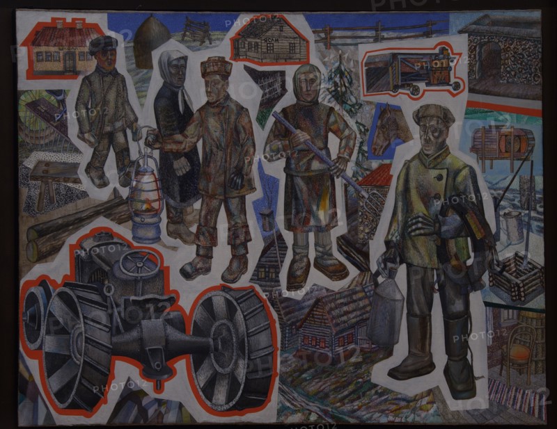 New Life, 1932. Artist: Evgrafov, Nikolay Ivanovich (1904-1941)