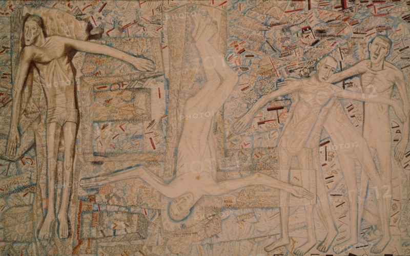 Execution, 1912. Artist: Filonov, Pavel Nikolayevich (1883-1941)
