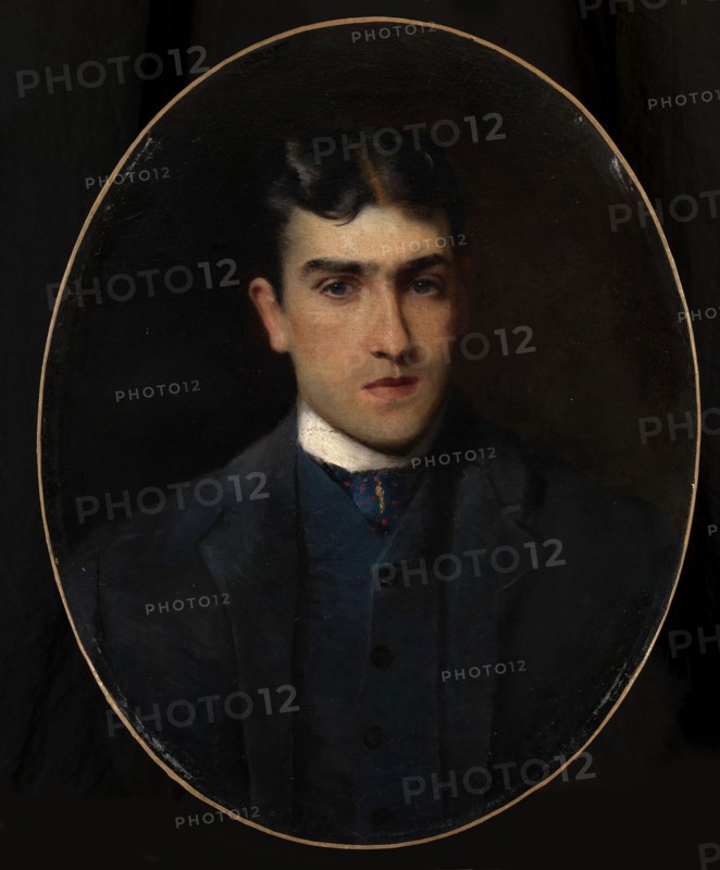 Portrait of Lucien Guitry (1860?1925). Artist: Makovsky, Konstantin Yegorovich (1839-1915)