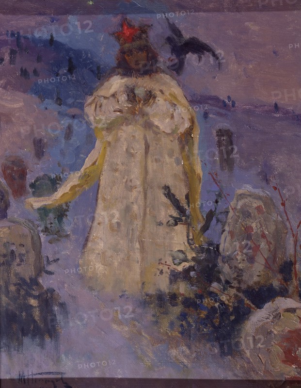 Tsarevna (The Princess), 1887. Artist: Nesterov, Mikhail Vasilyevich (1862-1942)