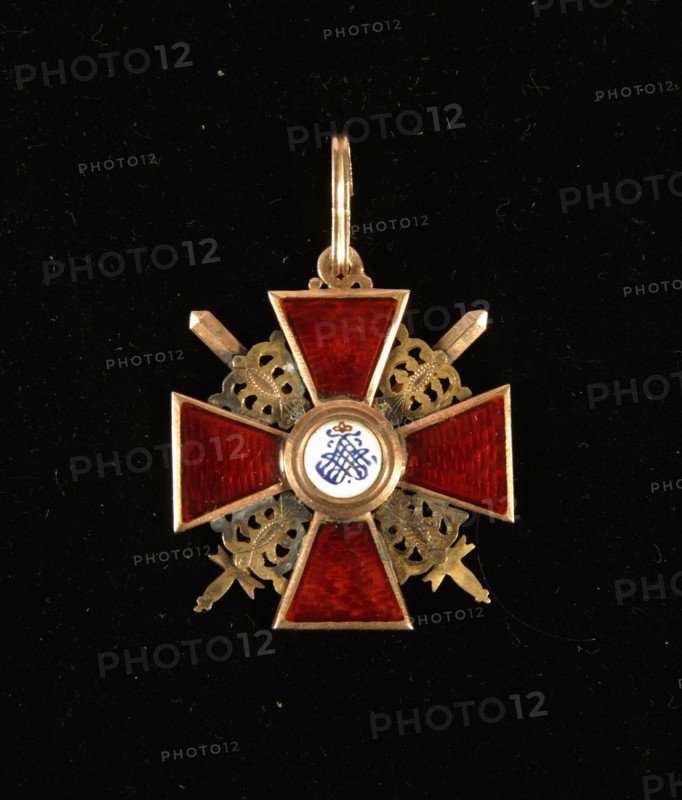 Badge of the Order of Saint Anna, Third Class, Late 18th cent.. Artist: Orders, decorations and medals