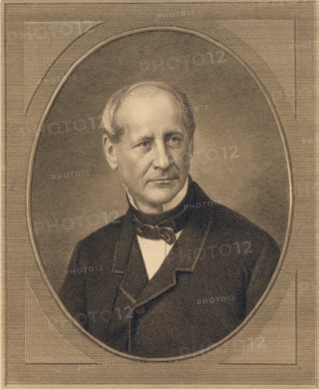 Portrait of Count Modest Andreyevich von Korff (1800-1876), 1876. Artist: Pozhalostin, Ivan Petrovich (1837-1909)
