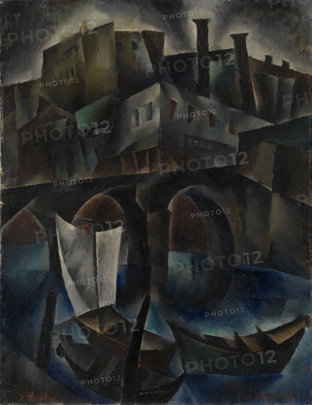 View of Tiflis, 1919-1920. Artist: Rockline (Rokhlina), Vera (1896-1934)