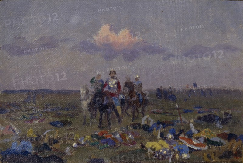 On the Snipes' Field. Artist: Ryabushkin, Andrei Petrovich (1861-1904)