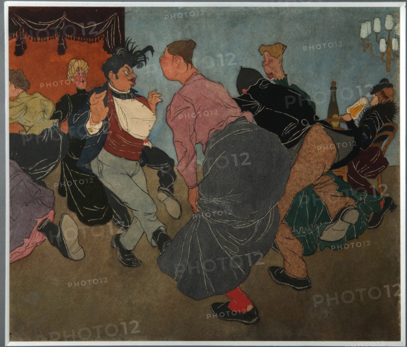 Café. Artist: Shcherbov, Pavel Yegorovich (1866-1938)