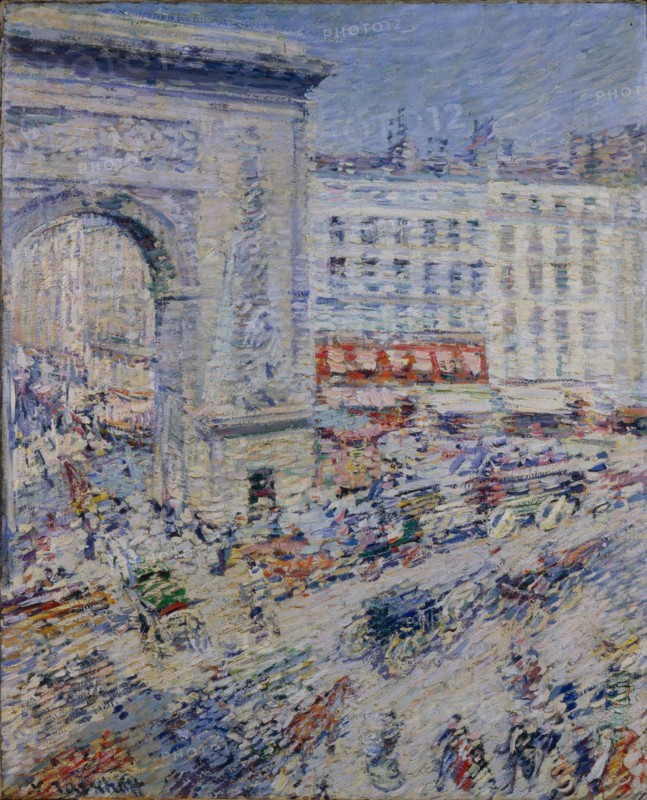 Paris, 1900s. Artist: Tarkhov, Nikolai Alexandrovich (1871-1930)