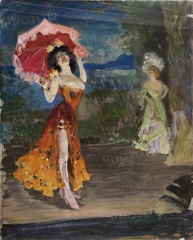 Dancer, Early 1900s. Artist: Vinogradov, Sergei Arsenyevich (1869-1938)