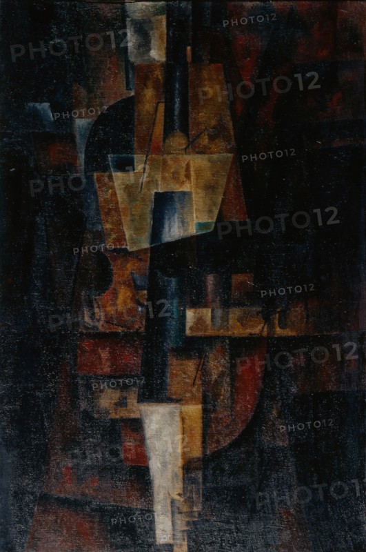 Violin, 1920. Artist: Yudin, Lev Alexandrovich (1903-1941)