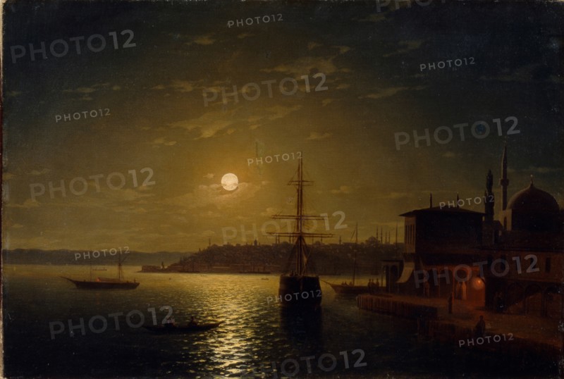 Golden Horn. Turkey, after 1845. Artist: Aivazovsky, Ivan Konstantinovich (1817-1900)