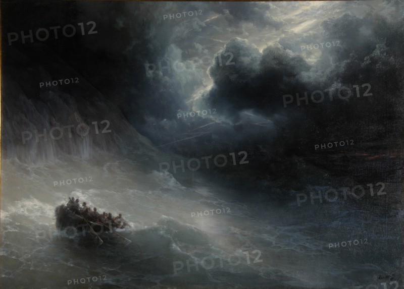 Rage Of Elements. Artist: Aivazovsky, Ivan Konstantinovich (1817-1900)