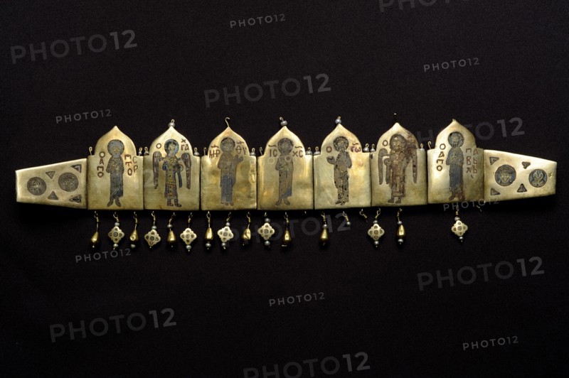 Diadem with the Deesis, 12th century. Artist: Anonymous