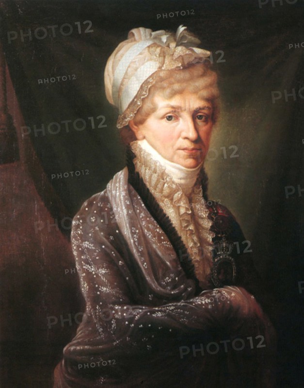 Portrait of Princess Natalya Petrovna Galitzine (1741-1837), Early 19th cen.. Artist: Anonymous