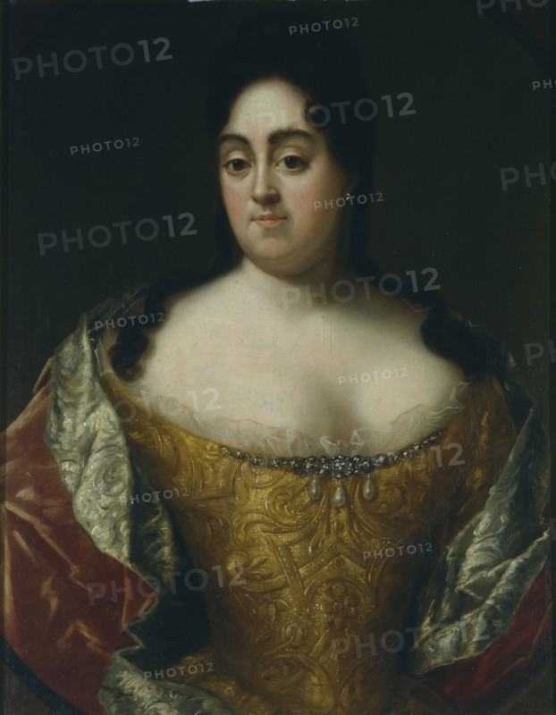Portrait of Countess Yelena Leontyevna Ushakova, Early 18th cen.. Artist: Anonymous