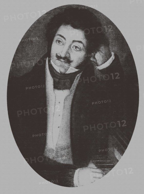 Portrait of the Composer Alexander Aleksandrovich Alyabyev (1787-1851), 1810s. Artist: Anonymous