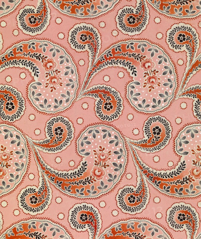 Textile Design For the Trekhgornaya Manufaktura, 1918. Artist: Anonymous