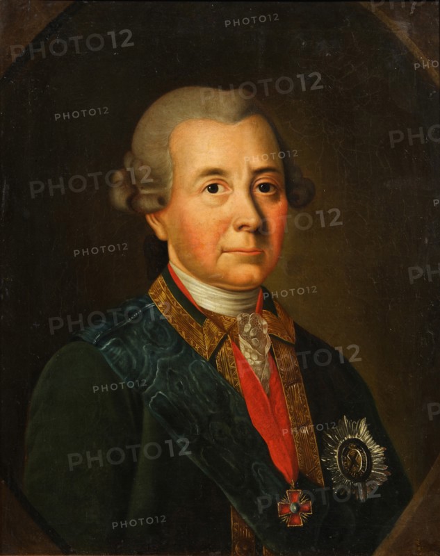 Portrait of Fyodor Ivanovich Wadkowski (1712-1783). Artist: Anonymous, 18th century
