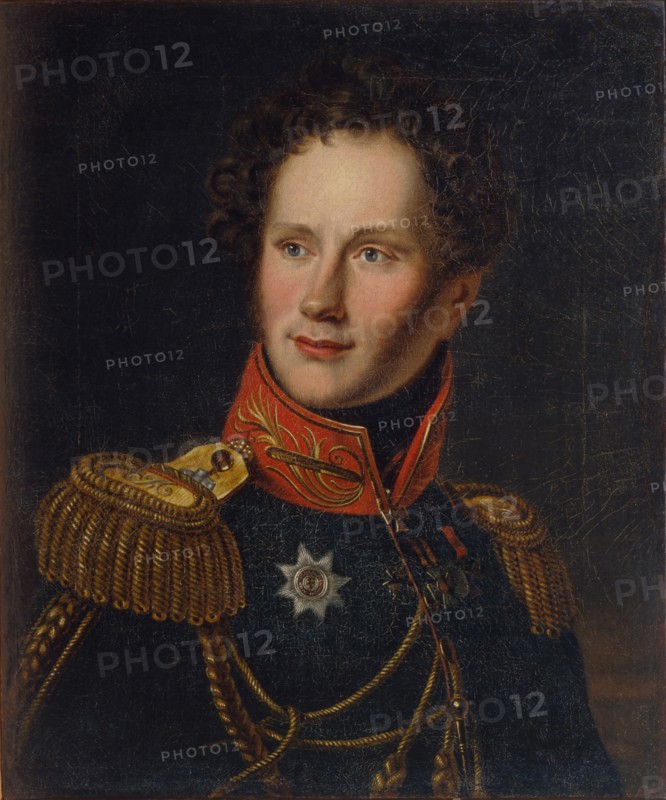 Portrait of Count Alexey Fyodorovich Orlov (1787-1862), c. 1810. Artist: Anonymous, 18th century