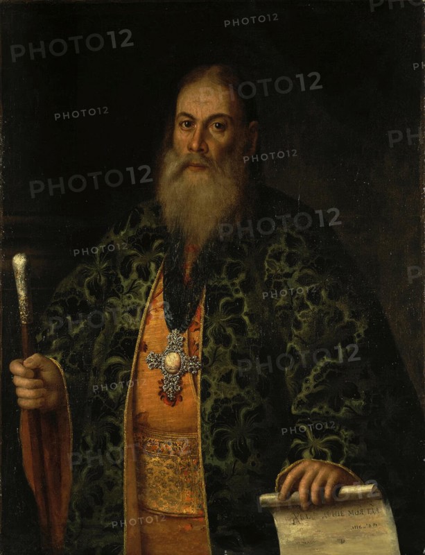 Portrait of Fyodor Dubyansky, 1761. Artist: Antropov, Alexei Petrovich (1716-1795)