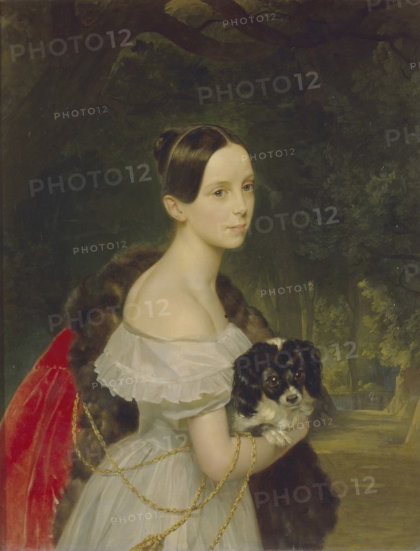 Portrait of Ulyana M. Smirnova, 1837-1840. Artist: Briullov, Karl Pavlovich (1799-1852)