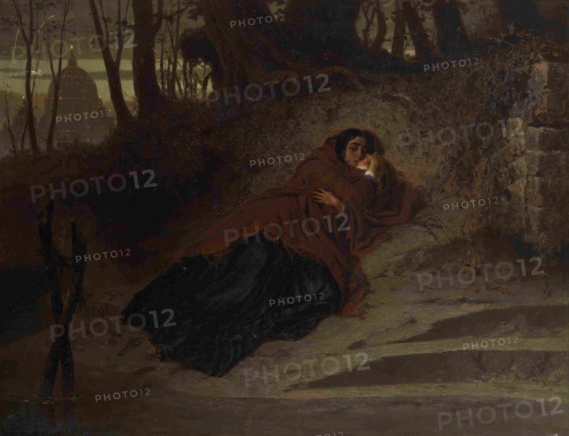 Abandoned. The Vatican and Sin, 1872. Artist: Bronnikov, Feodor Andreyevich (1827-1902)