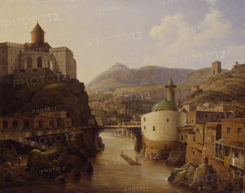 View of Tiflis, 1839. Artist: Chernetsov, Nikanor Grigoryevich (1805-1879)